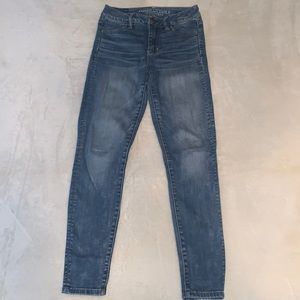 Super Stretch High Waisted Skinny Jeans